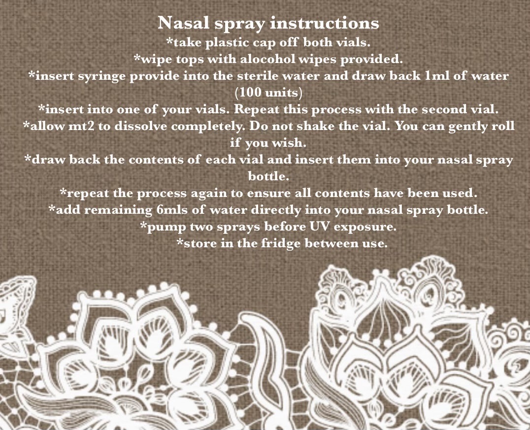 Evolve Tanning Melanotan 2 Nasal Spray, Melanotan 2 Australia